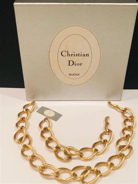 dior matching necklace|dior necklace vintage.